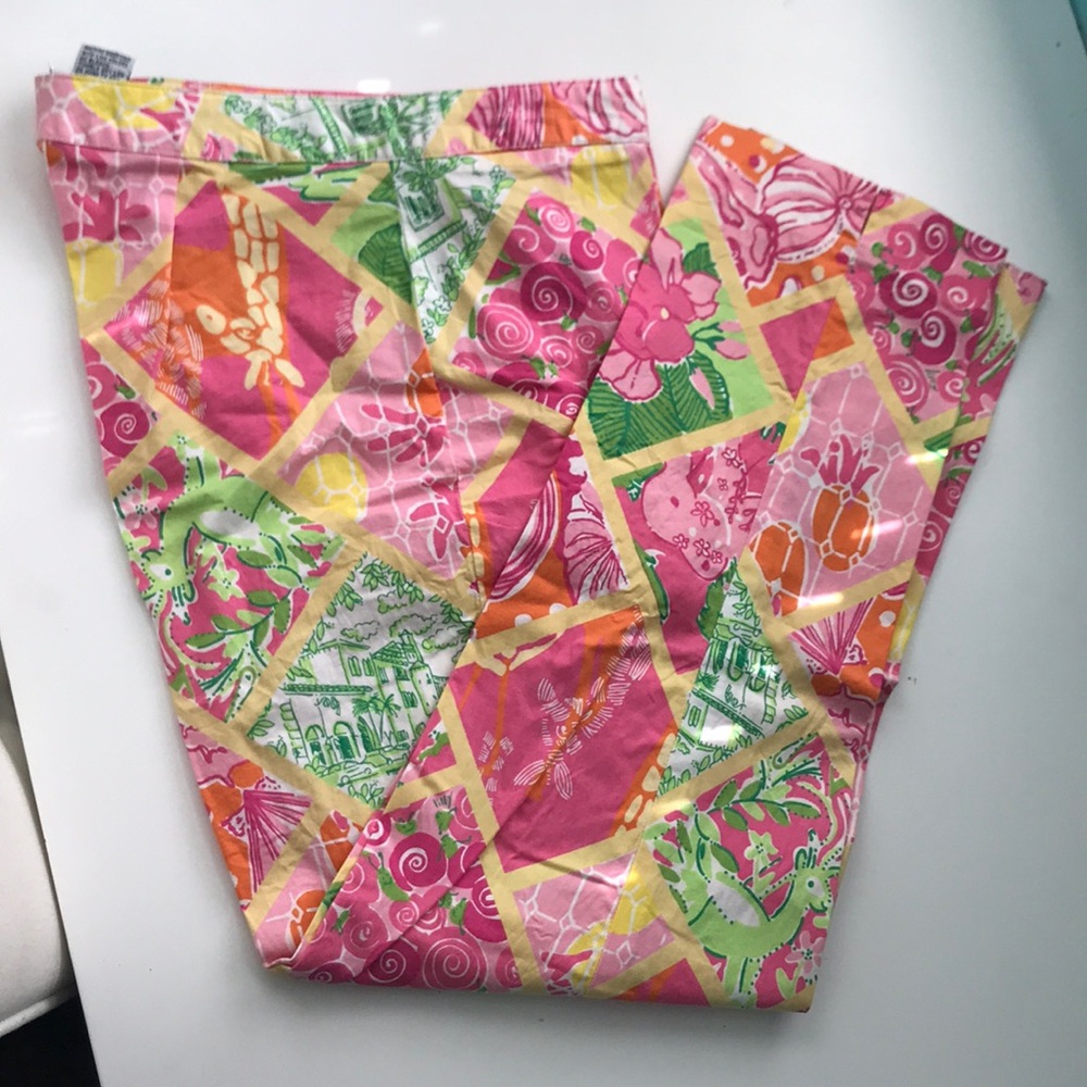 Lilly Pulitzer vintage Capri pants size 2